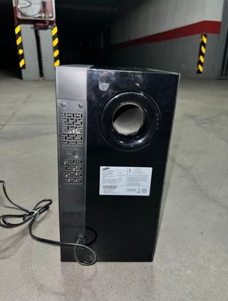 Altavoz Subwoofer Activo Inalámbrico Negro