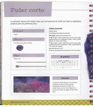 Tejer punto paso a paso
