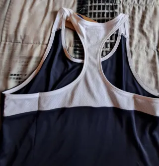 Camiseta tirantes Asics azul nueva Asics