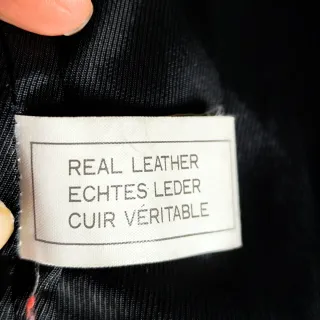 Chaqueta de ante negro