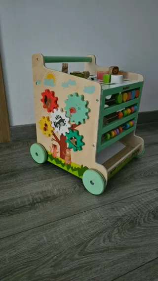 Andador Carrito Bebé Madera Nenittos