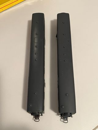 Lote 2 vagones 2ª clase NMBS Lima H0.