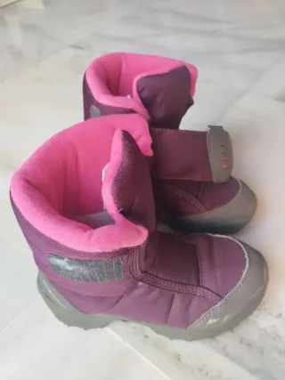 Botas de nieve para niña talla 28