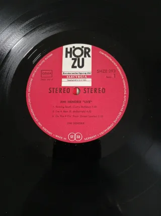 Vinilo Jimi Hendrix Live - Birth of Success