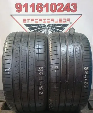 315 30 21 Y PIRELLI RUEDA AL 90% VIDA UTIL