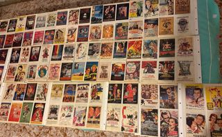 Colección de carátulas de películas antiguas