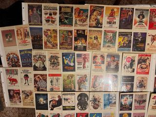 Colección de carátulas de películas antiguas