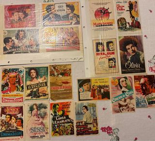 Colección de carátulas de películas antiguas