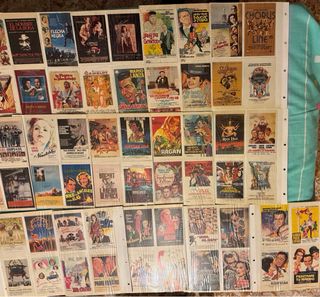 Colección de carátulas de películas antiguas