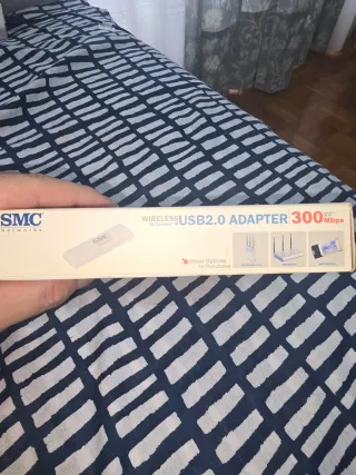 Adaptador USB Inalámbrico SMC 300Mbps
