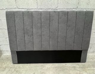 Cabecero Cama 150cm Tela Gris