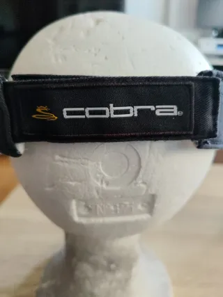 Visera Cobra Golf Negra