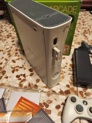 Xbox 360 Arcade Blanca