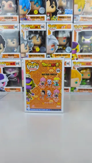 Funko Pop Golden Frieza Metálico Dragon Ball 1816
