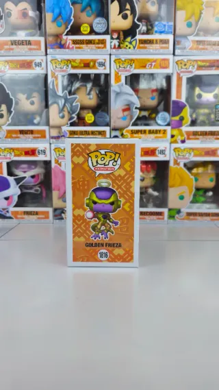 Funko Pop Golden Frieza Metálico Dragon Ball 1816