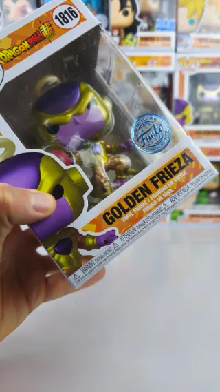 Funko Pop Golden Frieza Metálico Dragon Ball 1816