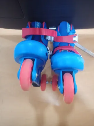 Patines Oxelo 3 ruedas azules