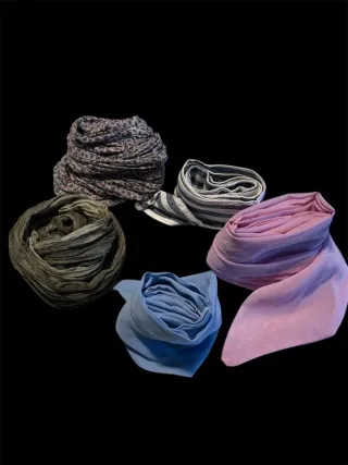 Lote 5 cinturones tela