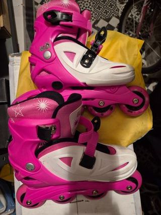 Pattini a rotelle regolabili 31-35