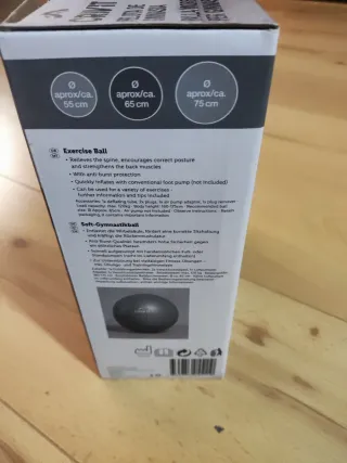 Material deportivo: rodillo, pelota y bandas