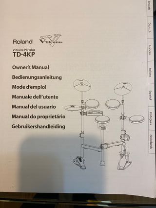 Batería Electrónica Roland TD-4KP