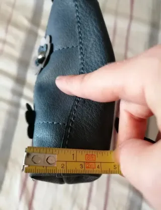 Borsa Marina Galanti blu con fiori