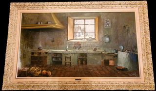 Cuadro "Cocina” de Miguel Marti Ferrer (1975)