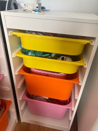 Muebles auxiliares infantiles de plástico