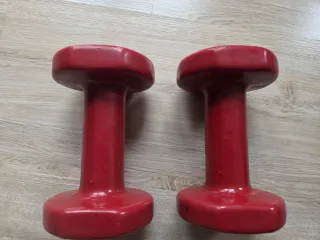 Mancuernas 3kg (Rojas)