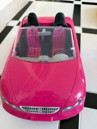 Coche de juguete rosa Barbie