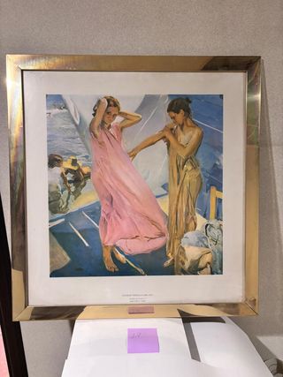 Reproducción Sorolla Escena de Playa II