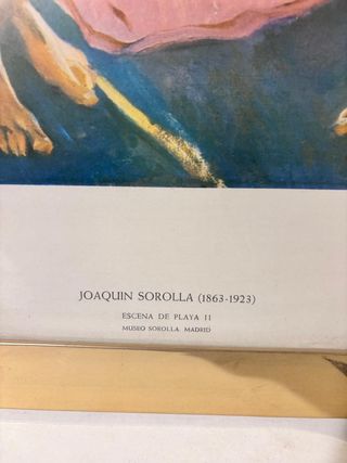 Reproducción Sorolla Escena de Playa II