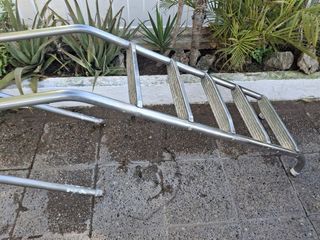 Escalera Piscina Acero Inoxidable 5 Escalones