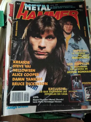 Revista metal hammer/ metal atack/heavy rock...etc