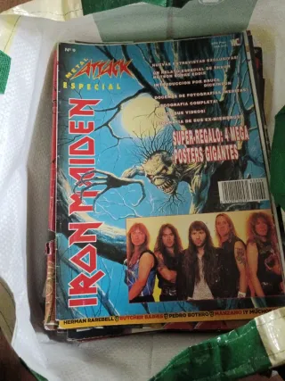 Revista metal hammer/ metal atack/heavy rock...etc