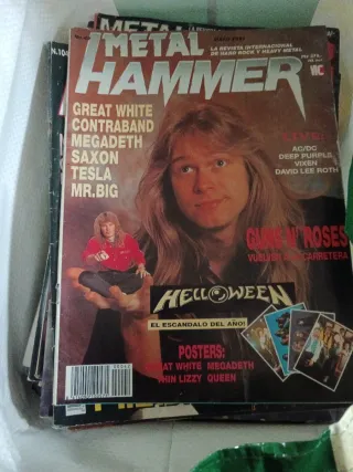 Revista metal hammer/ metal atack/heavy rock...etc