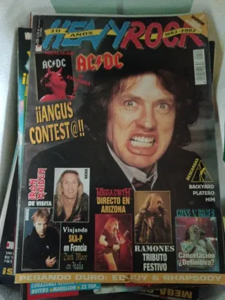 Revista metal hammer/ metal atack/heavy rock...etc