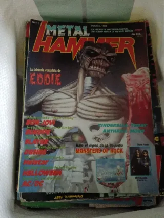 Revista metal hammer/ metal atack/heavy rock...etc