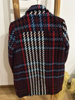 Abrigo Desigual Lana Multicolor Talla L