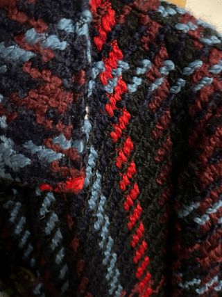 Abrigo Desigual Lana Multicolor Talla L