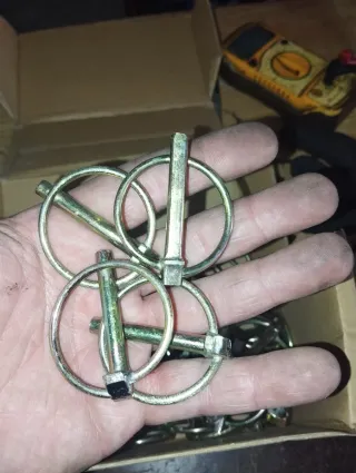 Lote 50 pasadores con anilla 7mm