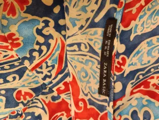 Blusa Zara Estampada XL
