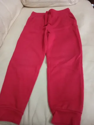 Lote 2 pantalones rojos 4-5 años