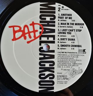 Michael Jackson - Bad