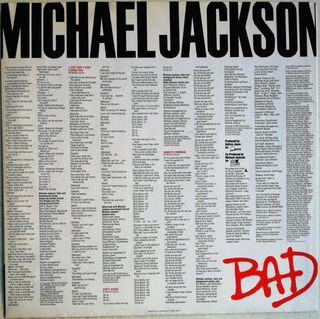 Michael Jackson - Bad
