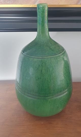 Jarrones de Cerámica Vidriada. Maestro Tito Úbeda