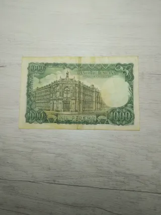 Billete 1000 pesetas Banco de España 1971