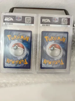Carte Pokémon Zekrom & Reshiram.SEQUENZIALI PSA 9/
