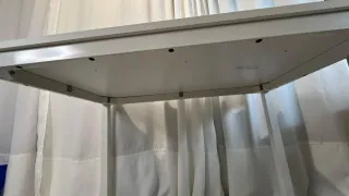 Mesa comedor/escritorio blanca 100x60x75 de alto.