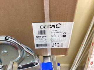 Termo Eléctrico 30L Nuevo Precintado CATA CTR 30 M